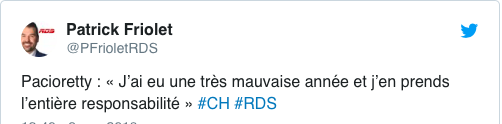 Max Pacioretty...a encore utilisé son ARME FAVORITE...