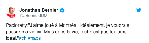 Max Pacioretty...a encore utilisé son ARME FAVORITE...