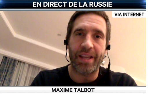 Maxime Talbot a pris 40 ans dans la FACE..ISHHHHHHHH....