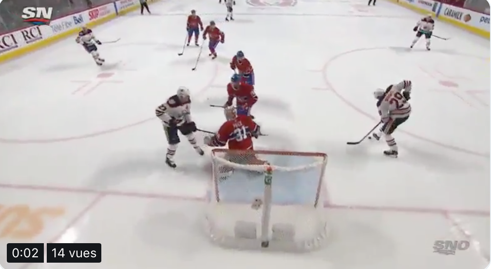 McDavid a étourdi Carey Price...