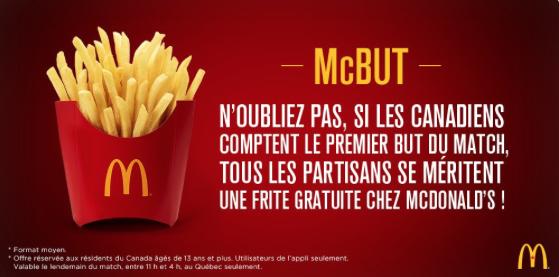 McDo...Se fait TOUT UN DEAL..avec le CH...