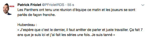 Même à Montréal, il aurait fait les séries plus souvent...