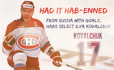 Même les médias russes envoient Ilya Kovalchuk à Montréal...