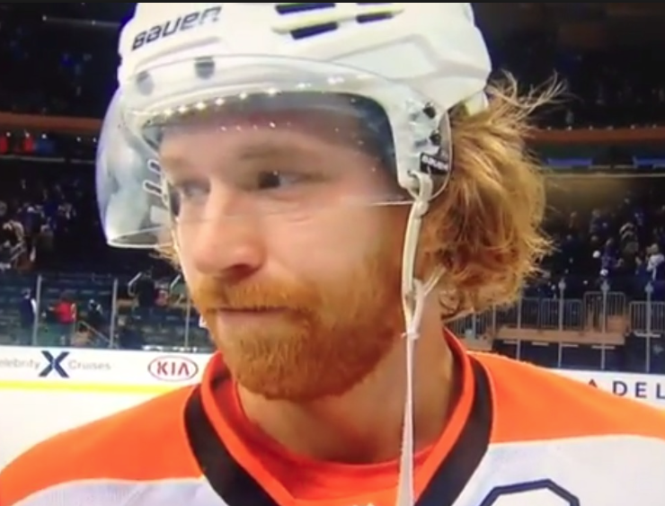 MESSAGE à Claude Giroux..On ne veut pas de toi à Montréal..