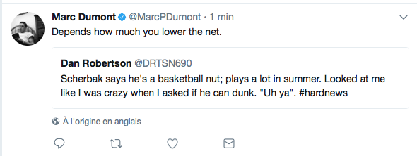 MESSAGE à NIKITA..Ce n'est pas au BASKET que tu dois jouer l'été..