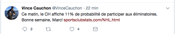 Message à Vince Cauchon..Garde-toi une petite gêne..