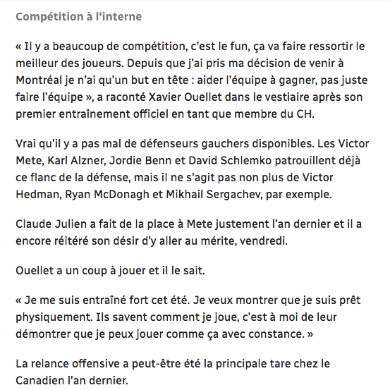 MESSAGE aux médias québécois....