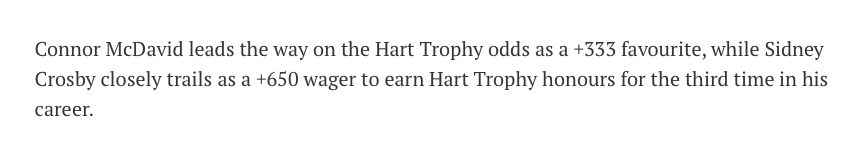 Mets 100$ sur Auston Matthews pour le HART...