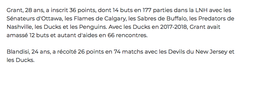 Michael del Zotto à Anaheim....Pourquoi Marc Bergevin n'a pas sauté sur l'OCCASION??????