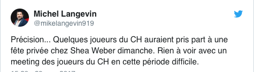 Michel Langevin essaie de MODIFIER son histoire!!!!!!
