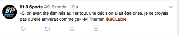  Michel Therrien BULLSHITE..