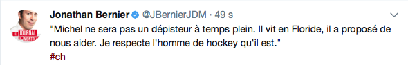 Michel Therrien ne travaillera pas vraiment pour le CH...