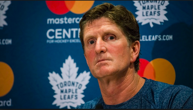 Mike Babcock commence à GOSSER BEN DU MONDE à Toronto...