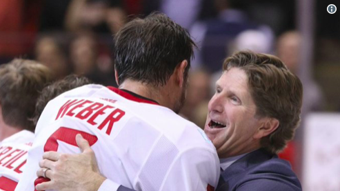 Mike Babcock continue de LICHER le CUL de Shea Weber...