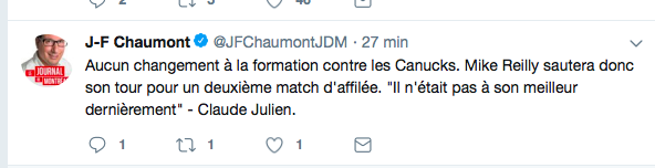 Mike Reilly est en FURIE!!! TI-CLAUDE le NARGUE!!!!!