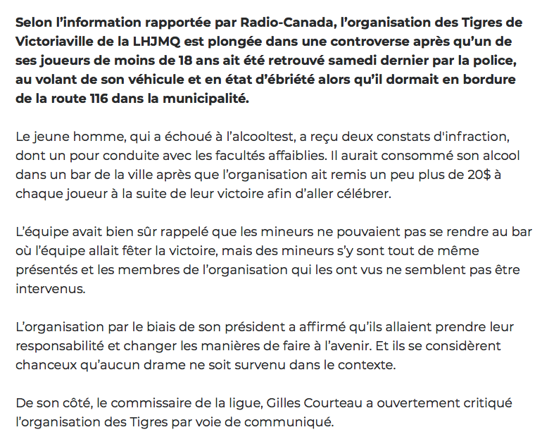 Mike Ribeiro vendait du POT comme EL CHAPO dans tous les vestiaires...