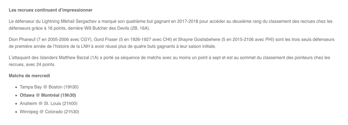 Mikhail Sergachev..Va le HANTER...À VIE...