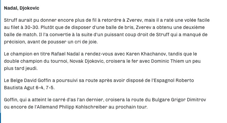 Milos Raonic...le BENOÎT BRUNET du TENNIS..