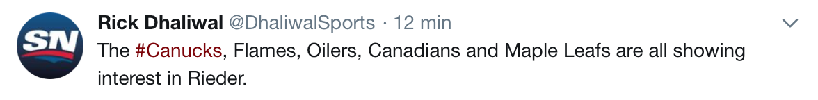 MISÈRE...Sportsnet, continue de parler de l'intérêt du Canadien...