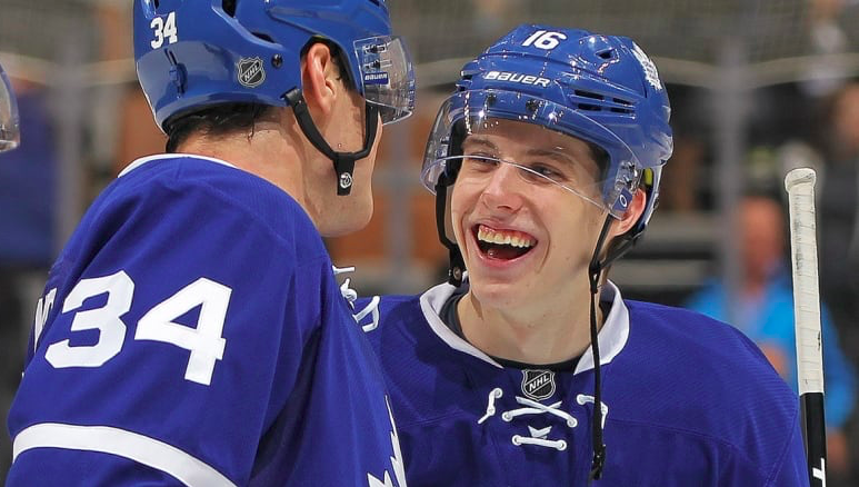 Mitch Marner apprécie Montréal en tout cas....