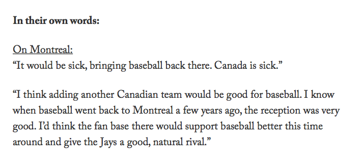Montréal et Las Vegas en même temps dans la MLB?