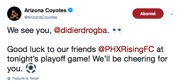 Montréal n'a jamais été une VILLE de COEUR pour la DIVA DROGBA...