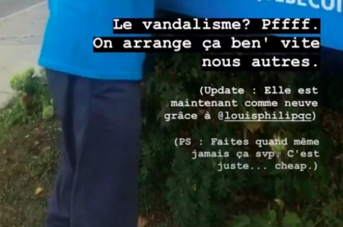 Ne jamais placer des affiches de Marc Bergevin et Geoff Molson accessibles au public..