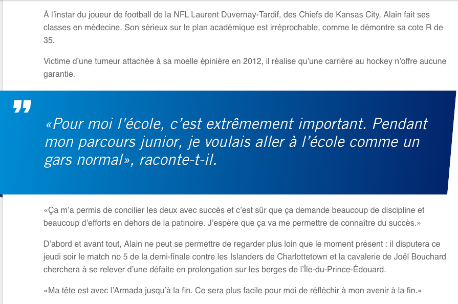 N'écoutez pas TVA Sports...Qui LICHE le CUL de Marc Bergevin...et d'Alexandre Alain...