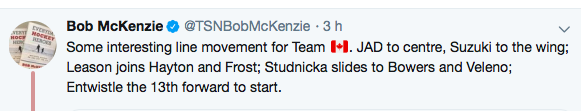 Nick Suzuki CHUCKYFIÉ!!!!!! HAHA!!!!