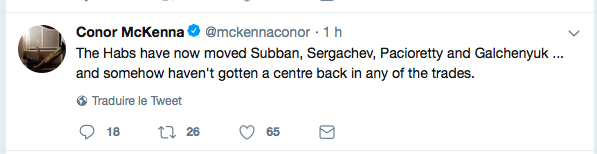 Nick Suzuki est un CENTRE DROITIER...il faut le dire à TSN 690....
