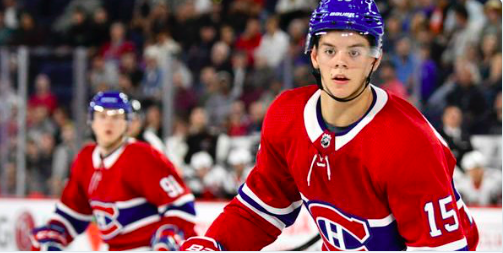 Nick Suzuki...MANGE Jesperi Kotkaniemi au petit DÉJEUNER...