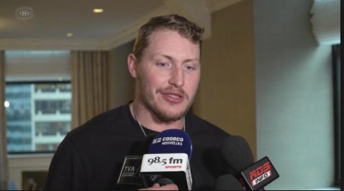 Nicolas Deslauriers avait la réputation d'être un FLAN MOU qui se SAOULE à Buffalo...