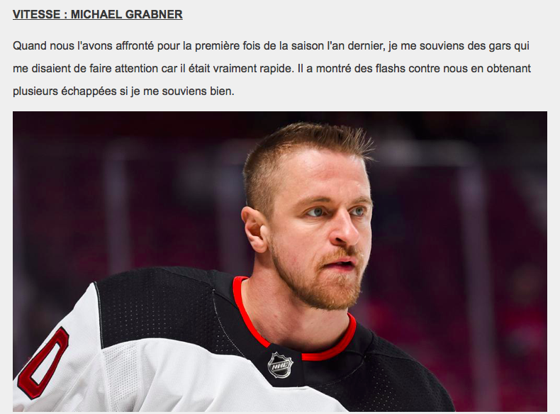 Nicolas Deslauriers dans le PROFIL du JOUEUR ULTIME de Victor Mete...HAHA!!!