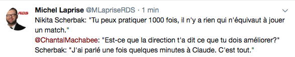 Nikita Scherbak commence à perdre patience...