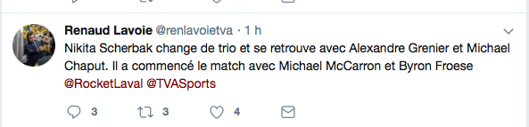 Nikita Scherbak DESCENDU de TRIO....OUCH....
