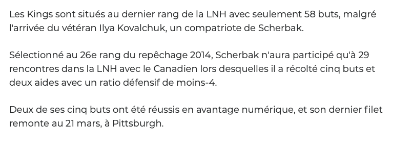 Nikita Scherbak... Se fait DÉTRUIRE par Mario Tremblay...