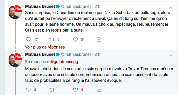 Nikita Scherbak...Un RETARDÉ au niveau du HOCKEY IQ....