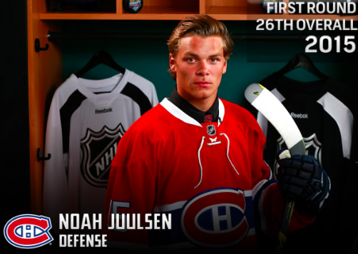 Noah Juulsen est vu comme...BIG..