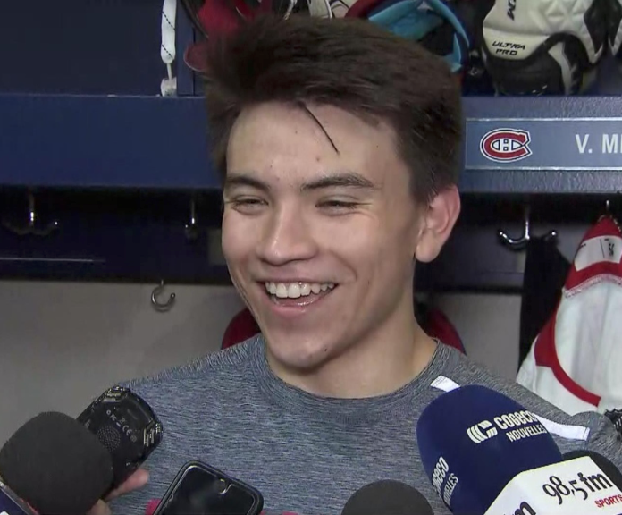 NOOOONNN...Nick Suzuki est avec les blessés...