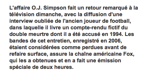 OJ Simpson avoue son MEURTRE...