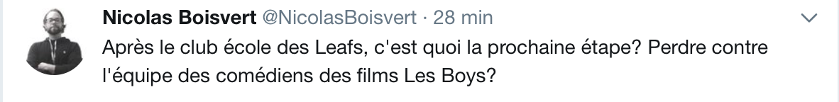 OK, là le discours du 