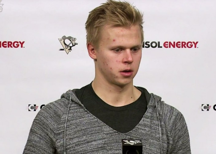 Olli Maatta n'est pas à l'entraînement des Penguins !!!