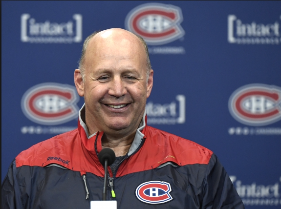 On aurait dit que Theo Fleury...voulait parler à Claude Julien...