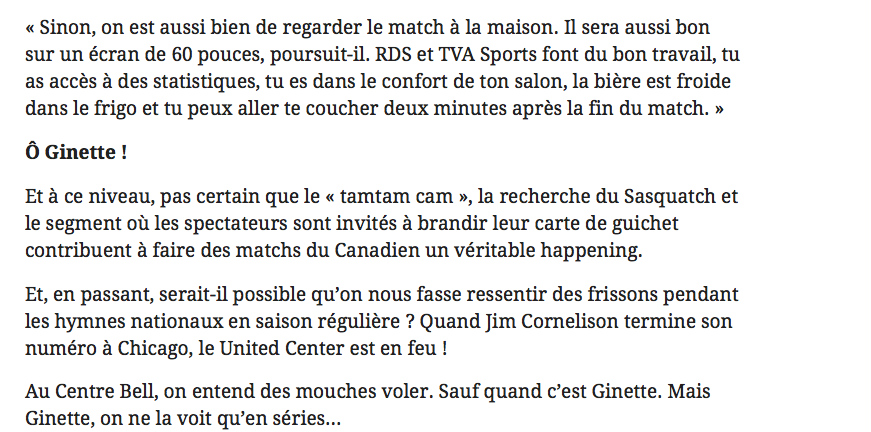 On n'a pas besoin de Ray Lalonde..On a besoin d'un nouveau DG CAL..