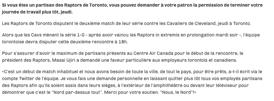 On ne comprend pas les Québécois PRO-TORONTO....