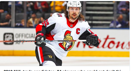 On parle bel et bien d'une course entre 2 équipes pour Erik Karlsson...