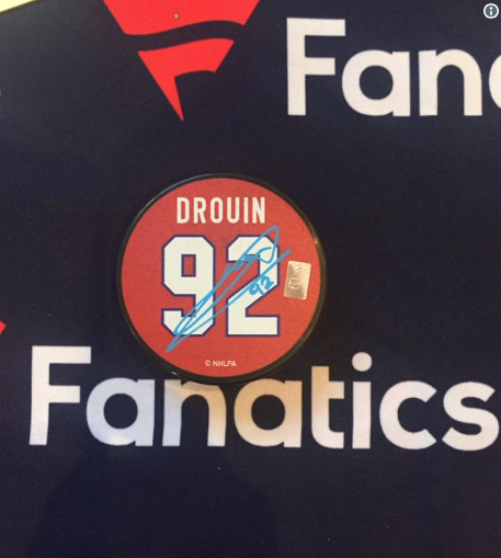 On se demande la COTE que Jonathan Drouin a CASHÉ...