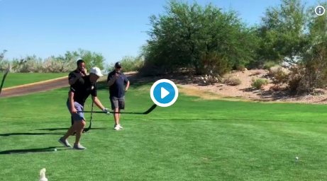 On se la joue HAPPY GILMORE chez les Golden Knights!!!!!