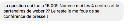 On sent que Philippe Cantin va poser cette question à Marc Bergevin...HAHA!!!!!