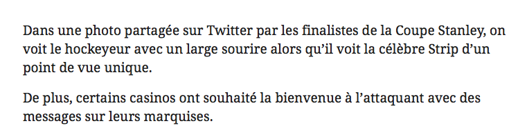 On va RIRE en TA...Quand les joueurs des Golden Knights vont se rendre compte..